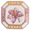 Idyllia Vide Poche Porcelain, Crystal Print Motif, Lily, Multicolored Idyllia Vide Poche Porcelain, Crystal Print Motif, Lily, Multicolored