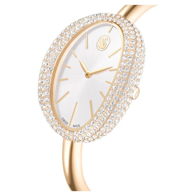 Imber Bangle Watch Swiss Made, Metal Bracelet, Gold Tone, Champagne Gold-Tone Finish Imber Bangle Watch Swiss Made, Metal Bracelet, Gold Tone, Champagne Gold-Tone Finish