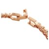Imber Emily Tennis Bracelet Round Cut, Black, Rose Gold-Tone Plated