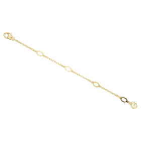 Imber Extender White, Gold-Tone Plated