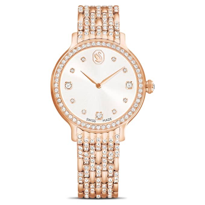 Imber Watch Swiss Made, Metal Bracelet, Rose Gold Tone, Rose Gold-Tone Finish Imber Watch Swiss Made, Metal Bracelet, Rose Gold Tone, Rose Gold-Tone Finish