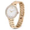 Matrix 3-Link Watch Swiss Made, Metal Bracelet, Gold Tone, Champagne Gold-Tone Finish Matrix 3-Link Watch Swiss Made, Metal Bracelet, Gold Tone, Champagne Gold-Tone Finish