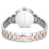 Matrix 3-Link Watch Swiss Made, Metal Bracelet, Silver Tone, Rose Gold-Tone Finish Matrix 3-Link Watch Swiss Made, Metal Bracelet, Silver Tone, Rose Gold-Tone Finish