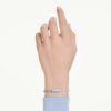 Matrix Bracelet Mixed Cuts, Blue, Rhodium Plated Matrix Bracelet Mixed Cuts, Blue, Rhodium Plated