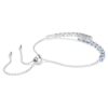 Matrix Bracelet Mixed Cuts, Blue, Rhodium Plated Matrix Bracelet Mixed Cuts, Blue, Rhodium Plated