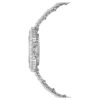 Matrix Octagon Watch Baguette Cut, Metal Bracelet, Silver Tone, Stainless Steel