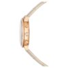 Matrix Tennis Chrono Watch Swiss Made, Leather Strap, Beige, Rose Gold-Tone Finish