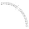 Matrix Tennis Necklace Square Cut, White, Rhodium Plated Matrix Tennis Necklace Square Cut, White, Rhodium Plated