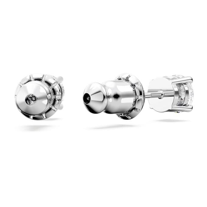 Matrix Tennis Set Round Cut, White, Rhodium Plated Matrix Tennis Set Round Cut, White, Rhodium Plated