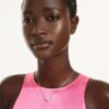 Mesmera Necklace Heart, White, Gold-Tone Plated Mesmera Necklace Heart, White, Gold-Tone Plated