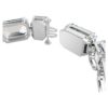 Millenia Bracelet Octagon Cut, White, Rhodium Plated Millenia Bracelet Octagon Cut, White, Rhodium Plated
