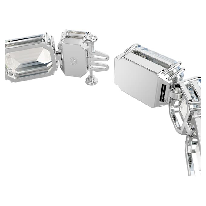 Millenia Bracelet Octagon Cut, White, Rhodium Plated Millenia Bracelet Octagon Cut, White, Rhodium Plated