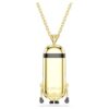 Minions Kevin Pendant Pavé, Multicolored, Gold-Tone Plated Minions Kevin Pendant Pavé, Multicolored, Gold-Tone Plated