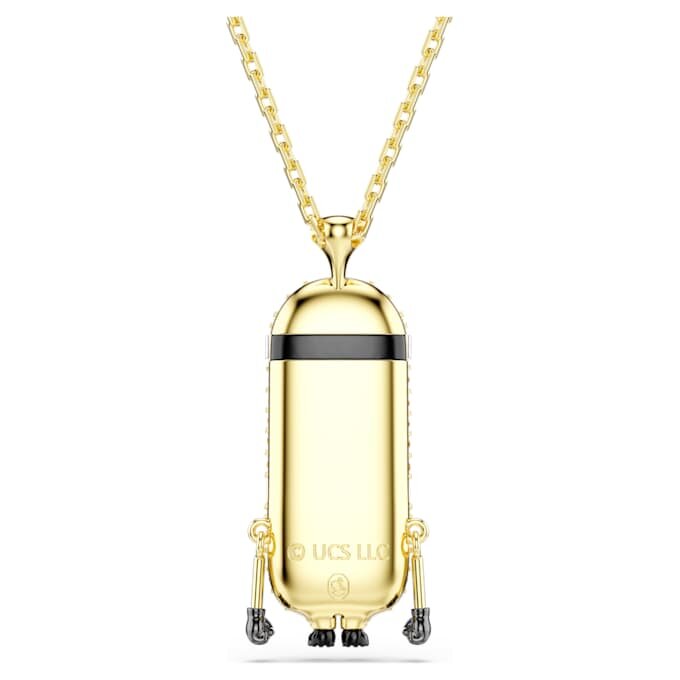 Minions Kevin Pendant Pavé, Multicolored, Gold-Tone Plated Minions Kevin Pendant Pavé, Multicolored, Gold-Tone Plated