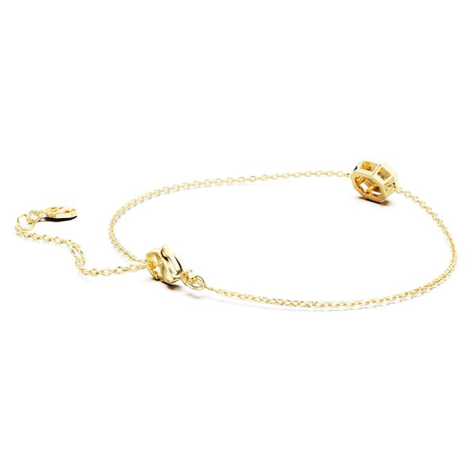 Octagon Bracelet Lab-Grown Diamonds 0.5 Ct Tw, Octagon Shape, 14K Yellow Gold Octagon Bracelet Lab-Grown Diamonds 0.5 Ct Tw, Octagon Shape, 14K Yellow Gold