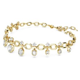 Octagon Necklace Lab-Grown Diamonds 18.39 Ct Tw, Mixed Shapes, 18K Yellow Gold