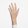 Stilla Cocktail Ring Round Cut, White, Silver-Tone Finish Stilla Cocktail Ring Round Cut, White, Silver-Tone Finish