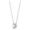 Stilla Set Round Cut, White, Rhodium Plated Stilla Set Round Cut, White, Rhodium Plated