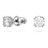 Stilla Set Round Cut, White, Rhodium Plated Stilla Set Round Cut, White, Rhodium Plated