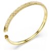 Sublima Bangle Snow Pavé, Gold Tone, Gold-Tone Plated Sublima Bangle Snow Pavé, Gold Tone, Gold-Tone Plated