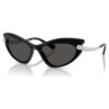 Sunglasses Cat-Eye Shape, Sk6038, Black Sunglasses Cat-Eye Shape, Sk6038, Black