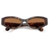Sunglasses Cat-Eye Shape, Sk6045, Brown Sunglasses Cat-Eye Shape, Sk6045, Brown
