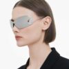 Sunglasses Mask, Swan, Sk7020, Silver Tone Sunglasses Mask, Swan, Sk7020, Silver Tone