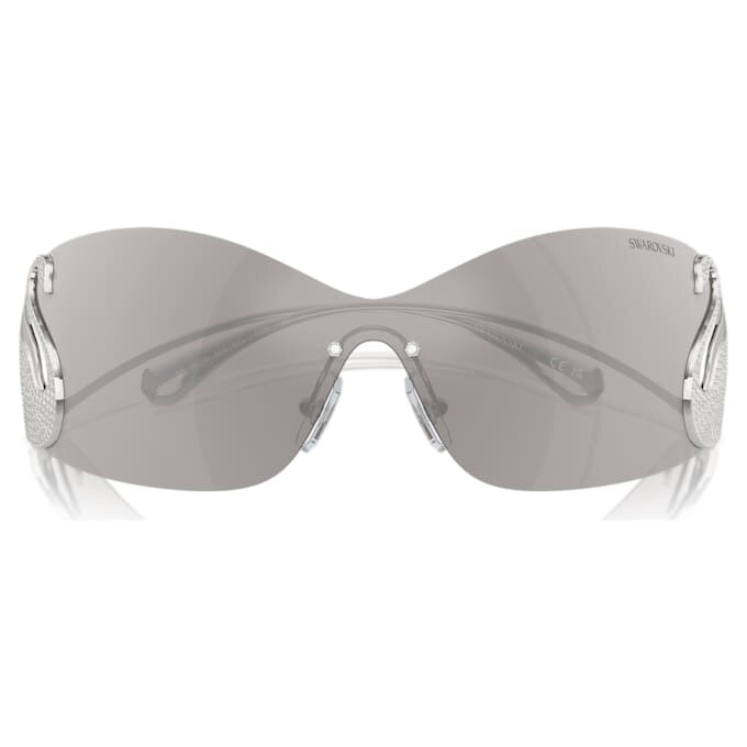 Sunglasses Mask, Swan, Sk7020, Silver Tone Sunglasses Mask, Swan, Sk7020, Silver Tone