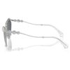 Sunglasses Oval Shape, Sk7017, Silver Tone