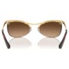 Sunglasses Oval Shape, Sk7018, Brown