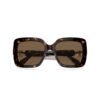 Sunglasses Oversized, Square Shape, Sk6001, Brown