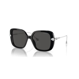 Sunglasses Oversized, Square Shape, Sk6011, Black