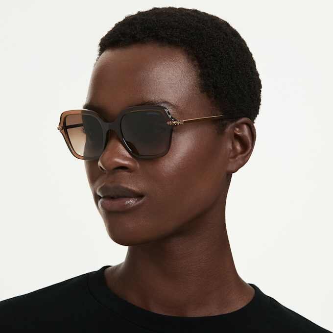 Sunglasses Square Shape, Brown Sunglasses Square Shape, Brown