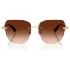 Sunglasses Square Shape, Sk7043, Brown