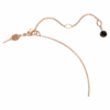 Swan Pendant Swan, Small, Black, Rose Gold-Tone Plated Swan Pendant Swan, Small, Black, Rose Gold-Tone Plated