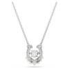 Symbolica Pendant Crystal Pearl, Round Cut, Pavé, Horse Shoe, White, Rhodium Plated Symbolica Pendant Crystal Pearl, Round Cut, Pavé, Horse Shoe, White, Rhodium Plated