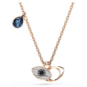 Symbolica Pendant Eye, Multicolored, Rose Gold-Tone Plated