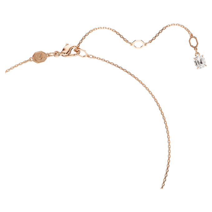 Symbolica Pendant Round Cut, Pavé, Horse Shoe, Red, Rose Gold-Tone Plated Symbolica Pendant Round Cut, Pavé, Horse Shoe, Red, Rose Gold-Tone Plated