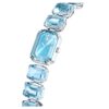 Watch Octagon Cut Bracelet, Blue, Stainless Steel