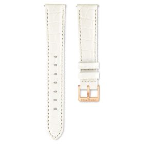 Watch Strap 16 Mm (0.63″) Width, Leather Strap, White Watch Strap 16 Mm (0.63″) Width, Leather Strap, White